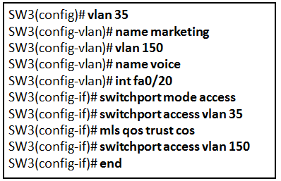 CCNA 2 v7 Modules 1 \u2013 4: Switching Concepts, VLANs, and InterVLAN Routing Test Online 5