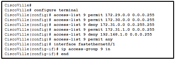 CCNA 3 v7 Modules 3 \u2013 5: Network Security Test Online 3